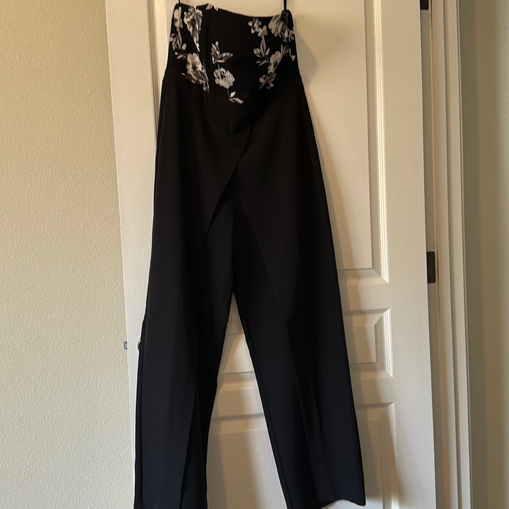 Sleek, black jumpsuit